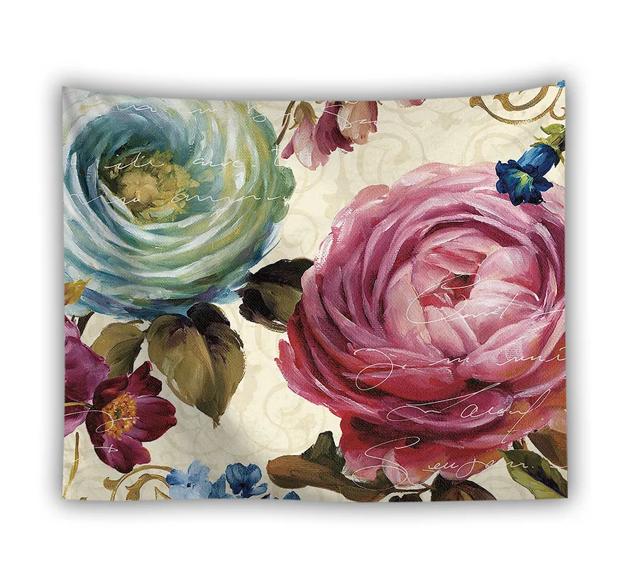 Oil Painting Flower Background Wall Printing Tapestry Hanging Painting Beach Towel Bohemian Decoration for Home Dorm Decor
Oil Painting Flower Background Wall Printing Tapestry Hanging Painting Beach Towel Bohemian Decoration for Home Dorm Decor