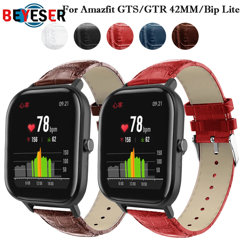 Кожаный ремешок для смарт-часов Huami Amazfit Bip BIT Lite Youth/ Amazfit GTS, регулируемый браслет для часов, аксессуары для наручных часов
Кожаный ремешок для смарт-часов Huami Amazfit Bip BIT Lite Youth/ Amazfit GTS, регулируемый браслет для часов, аксессуары для наручных часов