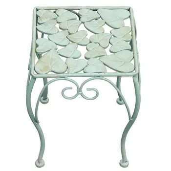 Wrought iron leaf stool bench flowerpot stand
Wrought iron leaf stool bench flowerpot stand