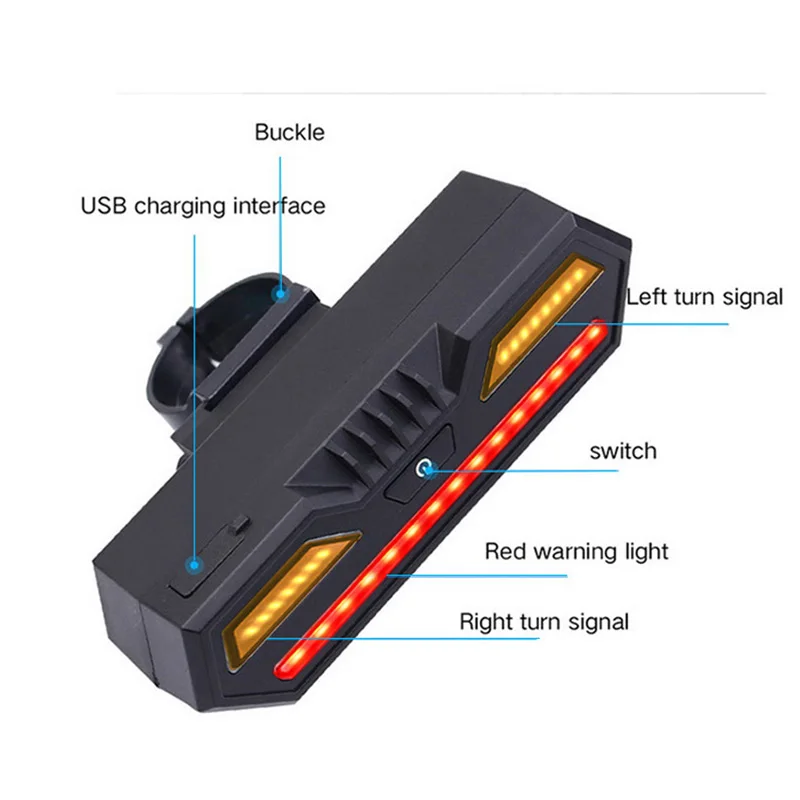 Usb Bike Tail Light Smart Brake Taillights MTB Road Cycle Rear Led Bycicle Light Wireless Remote Control Turn Signal lantern
Usb Bike Tail Light Smart Brake Taillights MTB Road Cycle Rear Led Bycicle Light Wireless Remote Control Turn Signal lantern