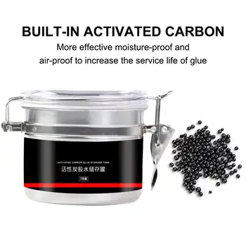 Grafted Eyelash Activated Carbon Glue Storage Tank Sealed Fresh Dehumidification Special Activated Carbon Glue Storage Box
Grafted Eyelash Activated Carbon Glue Storage Tank Sealed Fresh Dehumidification Special Activated Carbon Glue Storage Box