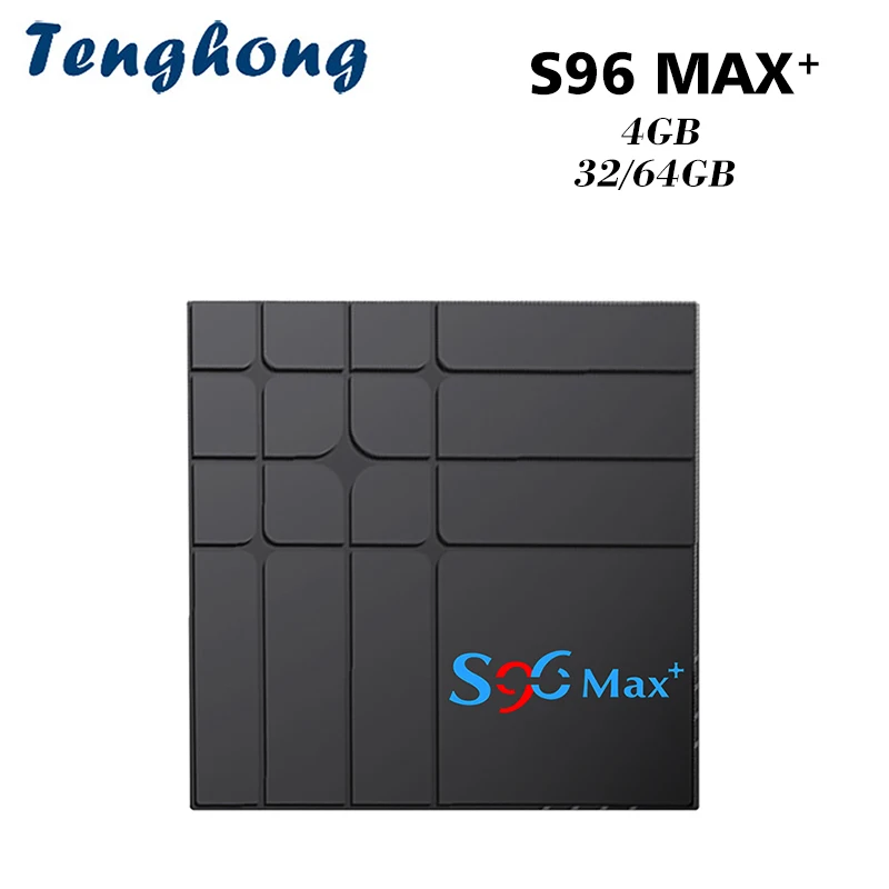 Tenghong S96 MAX Plus Android 10.0 TV BOX 32GB 64GB Smart Media Player RK3318 2.4G 5G WiFi Bluetooth Quad Core 4k TV Set Top Box
Tenghong S96 MAX Plus Android 10.0 TV BOX 32GB 64GB Smart Media Player RK3318 2.4G 5G WiFi Bluetooth Quad Core 4k TV Set Top Box