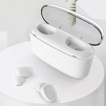 Double Bluetooth5.0 Earphone TWS Wireless Waterproof Headset In-Ear Mini Sport Earbuds with Charging Box
Double Bluetooth5.0 Earphone TWS Wireless Waterproof Headset In-Ear Mini Sport Earbuds with Charging Box