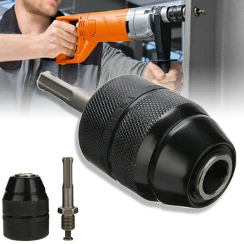 Power Drill Chuck Easily Change SDS Shank Adaptor Holder Convert Impact Driver Preventing Loose Off Hand Tools
Power Drill Chuck Easily Change SDS Shank Adaptor Holder Convert Impact Driver Preventing Loose Off Hand Tools