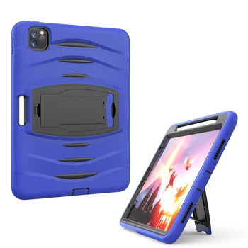 For iPad Pro 2020 11 12.9" Cover Silicone + Hard PC Tablet Back Case with Pencil Holder Shockproof Case For iPad Pro 11" 2020
For iPad Pro 2020 11 12.9" Cover Silicone + Hard PC Tablet Back Case with Pencil Holder Shockproof Case For iPad Pro 11" 2020