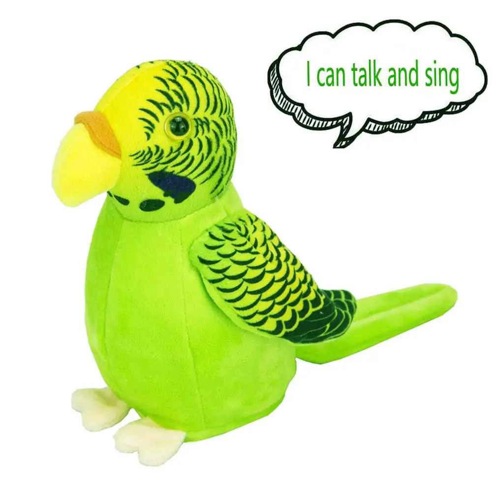 Talking Bird Plush Animal Toy Electronic Plush Parrot Repeat The Parrot, Talk to The Parrot, Talk to The Bird, Repeat Everything
Talking Bird Plush Animal Toy Electronic Plush Parrot Repeat The Parrot, Talk to The Parrot, Talk to The Bird, Repeat Everything