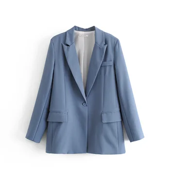 VomVoa 2020 spring new fashion wild was thin and loose one buckle solid color temperament commuting suit 27360
VomVoa 2020 spring new fashion wild was thin and loose one buckle solid color temperament commuting suit 27360