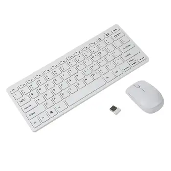 2.4GHz Ultrathin Wireless Desktop Keyboard & Mouse
2.4GHz Ultrathin Wireless Desktop Keyboard & Mouse
