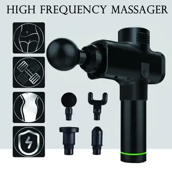 Muscle Stimulator Massage Gun Vibrating Deep Therapy Relaxation Fascia Fitness Exercise Pain Relief Electric Massager
Muscle Stimulator Massage Gun Vibrating Deep Therapy Relaxation Fascia Fitness Exercise Pain Relief Electric Massager