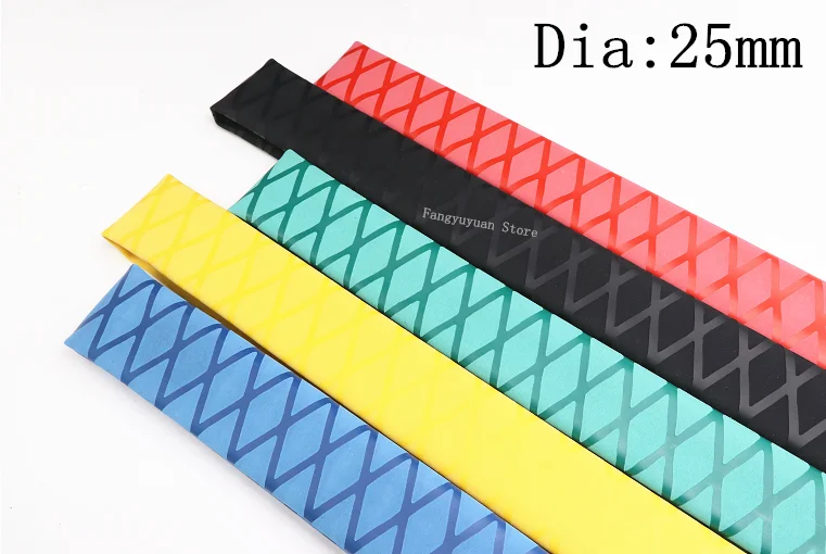 1M Dia 25mm Anti Slip Heat Shrink Tube Fishing Rod Wrap Insulated Non Slip Handle Racket Grip Sleeve Waterproof Cover Multicolor
1M Dia 25mm Anti Slip Heat Shrink Tube Fishing Rod Wrap Insulated Non Slip Handle Racket Grip Sleeve Waterproof Cover Multicolor