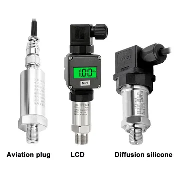 High Precision Pressure Sensor 0.1 to 60MPa Hydraulic Gas Oil Transducer 4- 20mA output Diffused silicon Pressure Transducer
High Precision Pressure Sensor 0.1 to 60MPa Hydraulic Gas Oil Transducer 4- 20mA output Diffused silicon Pressure Transducer