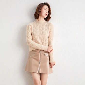 2019 New Women Cashmere Sweater High Collar Pullover Winter Ladies Long Sleeve Basic Jumper Elasticity Sweater Top
2019 New Women Cashmere Sweater High Collar Pullover Winter Ladies Long Sleeve Basic Jumper Elasticity Sweater Top