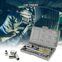 40Pcs/Set Wrench Combination Repair Hand Tools Kit Car Vehicle Toolboxes Socket Durable Socket Wrench Set with storage box
40Pcs/Set Wrench Combination Repair Hand Tools Kit Car Vehicle Toolboxes Socket Durable Socket Wrench Set with storage box