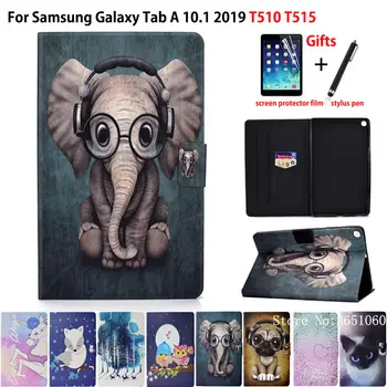 Case For Samsung Galaxy Tab A 10.1 2019 T510 T515 SM-T510 SM-T515 Cover Funda Fashion Animal Silicone PU Leather Shell +Gift
Case For Samsung Galaxy Tab A 10.1 2019 T510 T515 SM-T510 SM-T515 Cover Funda Fashion Animal Silicone PU Leather Shell +Gift