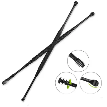 2pcs Ear Wax Pickers Stainless Steel Ear Picks Wax Removal Curette Remover Cleaner Ear Care Tool EarPick Facial Beauty Tools
2pcs Ear Wax Pickers Stainless Steel Ear Picks Wax Removal Curette Remover Cleaner Ear Care Tool EarPick Facial Beauty Tools