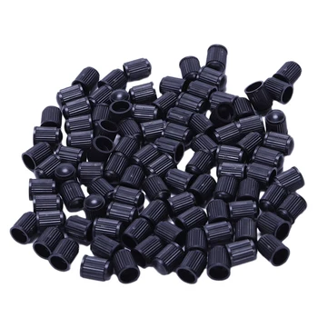 Set of 100 - Black Plastic Replacement Valve Caps. Cars, Trucks, Motorcycles, ATV. Schrader Tire Caps.
Set of 100 - Black Plastic Replacement Valve Caps. Cars, Trucks, Motorcycles, ATV. Schrader Tire Caps.