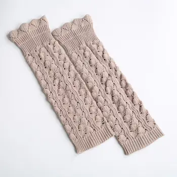 Womens Girls Hollow Out Imitation Lace Knitted Boot Cuffs Cover Wavy Trim Solid Color Knee High Long Leg Warmers Elastic Socks
Womens Girls Hollow Out Imitation Lace Knitted Boot Cuffs Cover Wavy Trim Solid Color Knee High Long Leg Warmers Elastic Socks