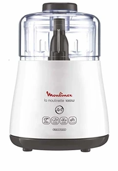 Moulinex DPA141 La Moulinette Tritatutto Elettrico, Adatto per Tutti i Tuoi Alimenti 1000 W, 0.3 l, Bianco
Moulinex DPA141 La Moulinette Tritatutto Elettrico, Adatto per Tutti i Tuoi Alimenti 1000 W, 0.3 l, Bianco