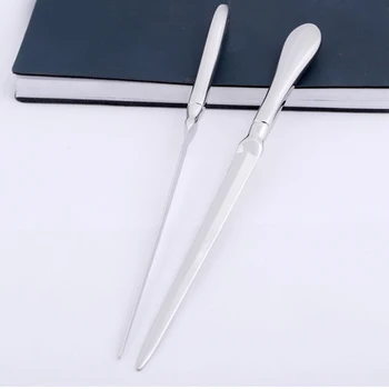 Silver Solid Lightweight Stainless Steel Slitter Hand Envelope Knife Practical Office Letter Opener Universal School Cutter
Silver Solid Lightweight Stainless Steel Slitter Hand Envelope Knife Practical Office Letter Opener Universal School Cutter