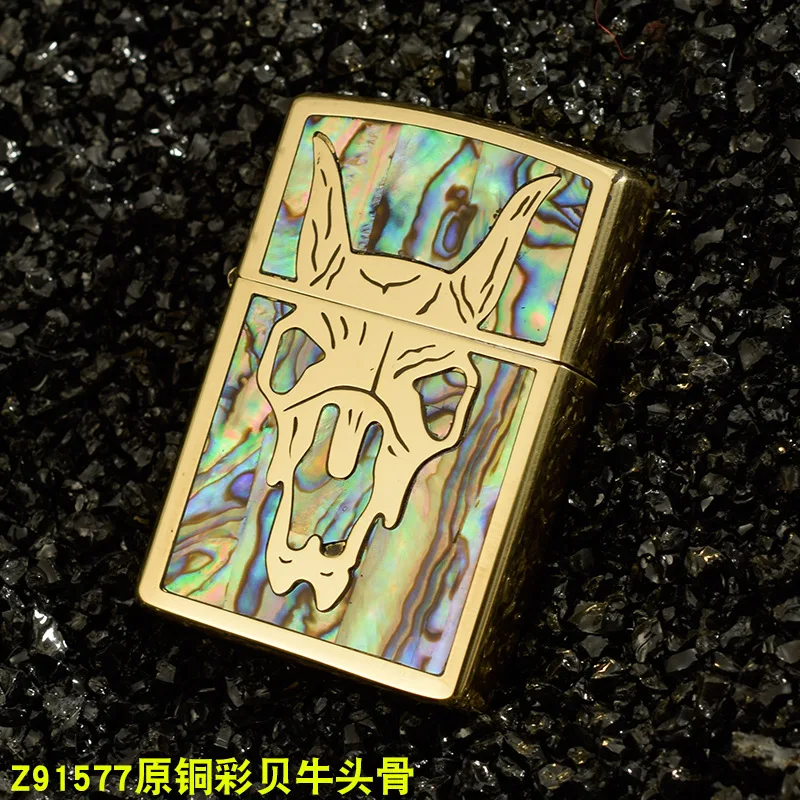 Classical shell electric gold plated pure copper front chapter 7 colour zorro kerosene lighter
Classical shell electric gold plated pure copper front chapter 7 colour zorro kerosene lighter