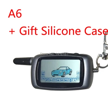 A6 LCD Remote Control Keychain + Gift Silicone Case for Russian Two way Car Alarm Starline A6 KGB FX-3 FX3 Key Jaguar EZ-Alpha
A6 LCD Remote Control Keychain + Gift Silicone Case for Russian Two way Car Alarm Starline A6 KGB FX-3 FX3 Key Jaguar EZ-Alpha