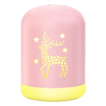 340Ml Christmas White Deer Air Humidifier Essential Oil Diffuser For Home Car Aromatherapy Aroma Diffuser With Lamp Pink
340Ml Christmas White Deer Air Humidifier Essential Oil Diffuser For Home Car Aromatherapy Aroma Diffuser With Lamp Pink