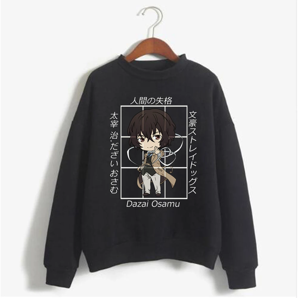 Kawaii Anime Dazai Sweatshirt Bungo Stray Dogs Anime Sweatshirt Tops Lange Mouw Casual Mode Doek Men Women Clothes
Kawaii Anime Dazai Sweatshirt Bungo Stray Dogs Anime Sweatshirt Tops Lange Mouw Casual Mode Doek Men Women Clothes
