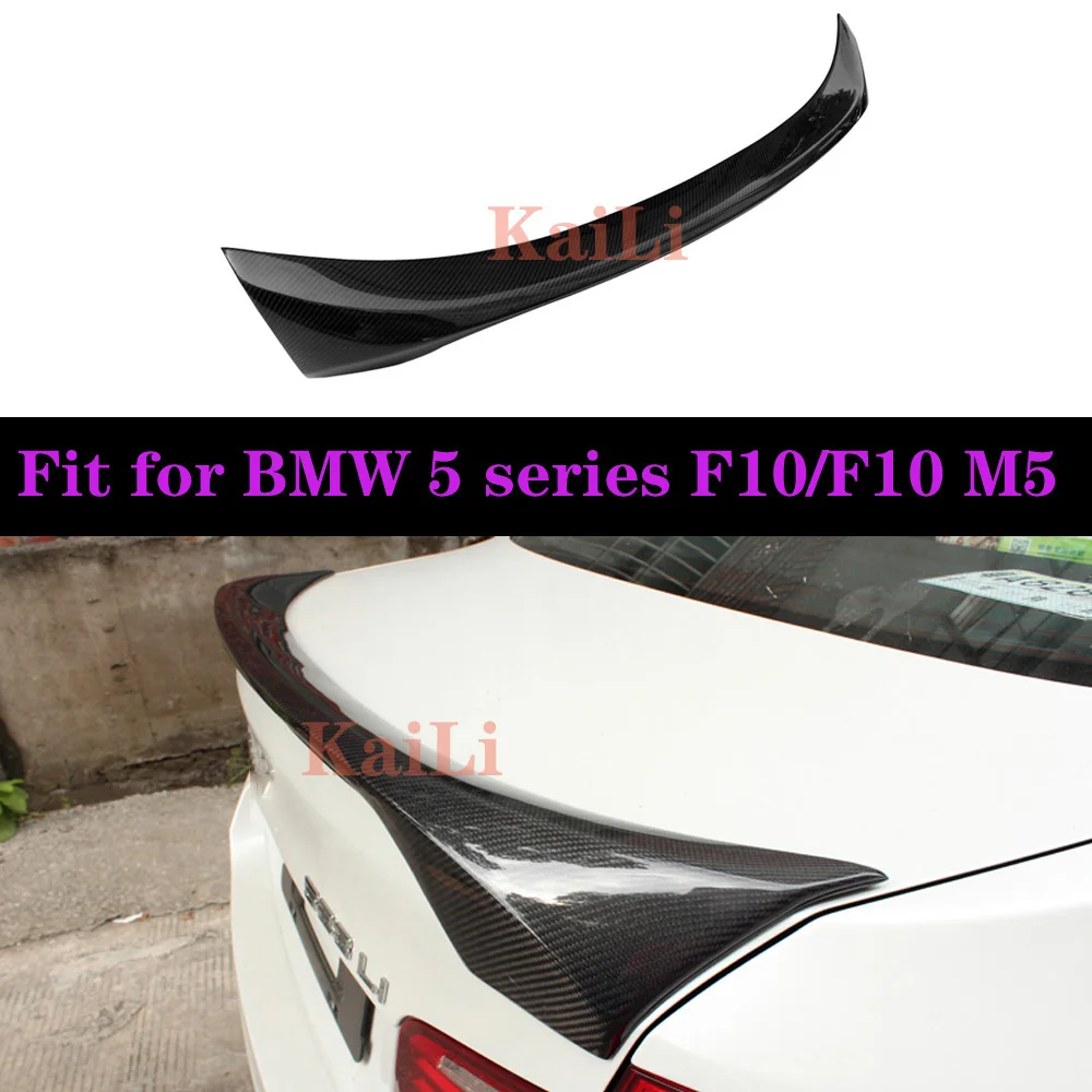 Rear Trunk Wings Real Carbon Spoilers For BMW 5 Series Sedan F10 F10 M5 2010-2016
Rear Trunk Wings Real Carbon Spoilers For BMW 5 Series Sedan F10 F10 M5 2010-2016