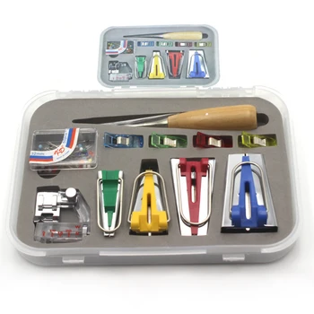 DIY Patchwork Quilting Tool Bias Tape Maker Set Sewing Machine Tools Sets Binding Sew Multifunction Edge Sewing Accessories
DIY Patchwork Quilting Tool Bias Tape Maker Set Sewing Machine Tools Sets Binding Sew Multifunction Edge Sewing Accessories