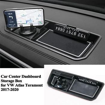 1pc ABS Car Center Dashboard Storage Box Card Phone Organizer Decoration Accessories for VW Volkswagen Atlas Teramont 2017-2020
1pc ABS Car Center Dashboard Storage Box Card Phone Organizer Decoration Accessories for VW Volkswagen Atlas Teramont 2017-2020