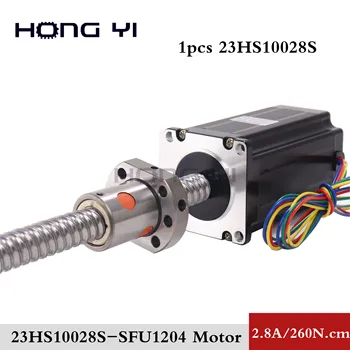 1 PCS 2 phase 23HS10028 Nema 23 2.8A Stepper Motor 4-Leads CNC sfu1204 ball screw length 300MM for 3D Printer
1 PCS 2 phase 23HS10028 Nema 23 2.8A Stepper Motor 4-Leads CNC sfu1204 ball screw length 300MM for 3D Printer