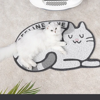 Splash Proof Anti Bite Elastic Fibers Washable Activity Play Indoor Outdoor Animal Pattern Home Trapper Cat Litter Mat Non Slip 
Splash Proof Anti Bite Elastic Fibers Washable Activity Play Indoor Outdoor Animal Pattern Home Trapper Cat Litter Mat Non Slip