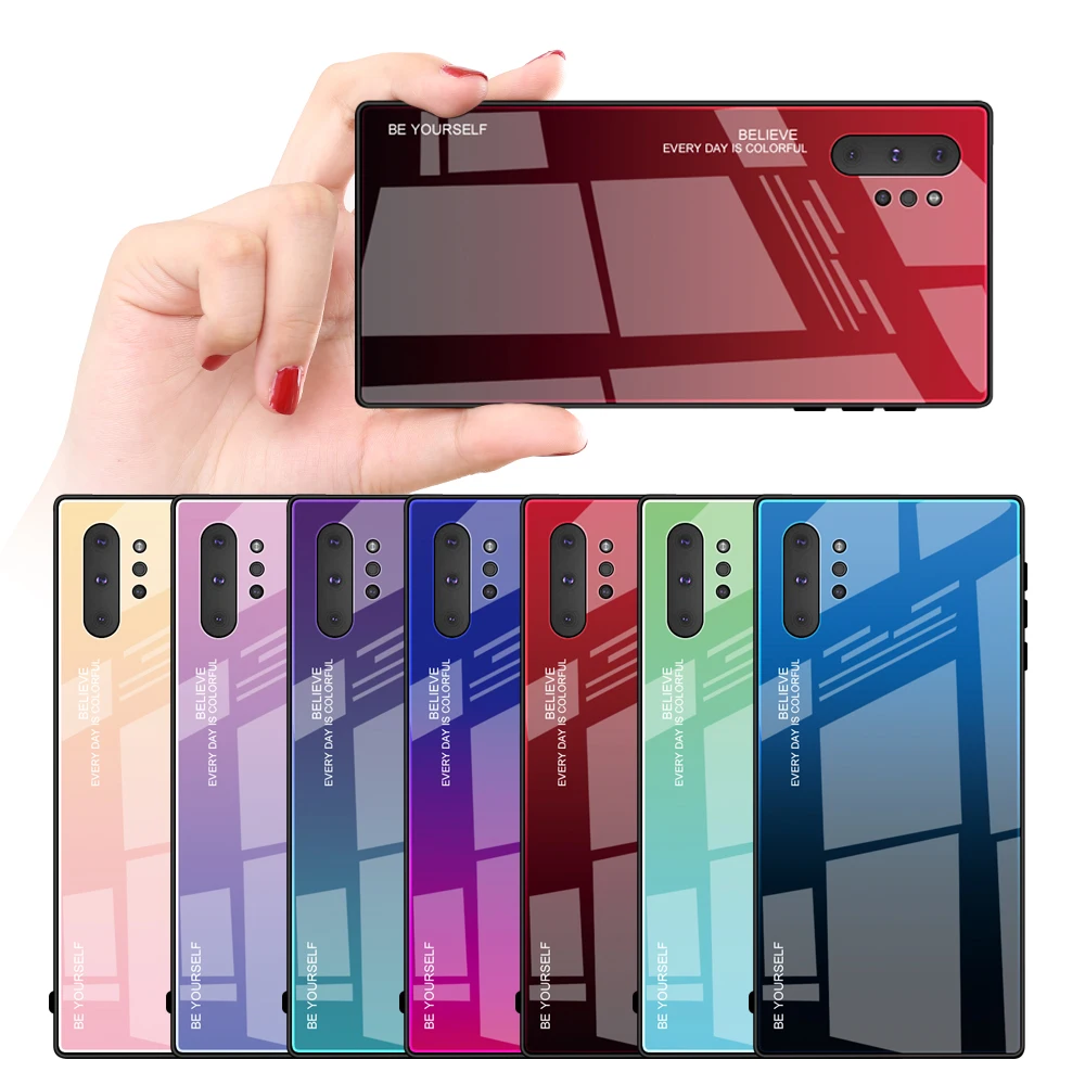Gradient Tempered Glass Case For Samsung Note 10 Pro S10 5G For Samsung A50 A70 S8 S9 S10 Plus Note 9 8 Case Phone Back Cover
Gradient Tempered Glass Case For Samsung Note 10 Pro S10 5G For Samsung A50 A70 S8 S9 S10 Plus Note 9 8 Case Phone Back Cover