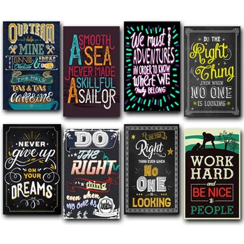 8 English Inspirational Posters Life Phrase Aphorisms Decorative Painting Office Classroom Study Canvas paintings
8 English Inspirational Posters Life Phrase Aphorisms Decorative Painting Office Classroom Study Canvas paintings