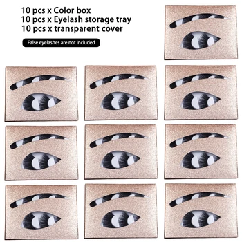10pack Makeup Supplies Travel Empty Case Accessories Organizer Storage Rectangle False Lashes Eyelash Packaging Box Container
10pack Makeup Supplies Travel Empty Case Accessories Organizer Storage Rectangle False Lashes Eyelash Packaging Box Container