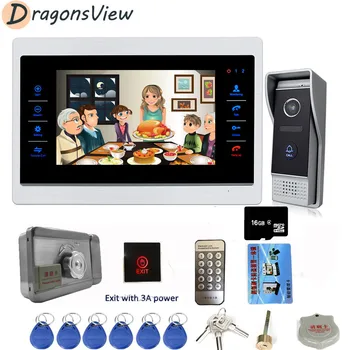 Dragonsview Security Video Intercom 7 inch Wired 1200TVL Night Vision Doorbell Camera Call Panel Video Door Phone System Unlock
Dragonsview Security Video Intercom 7 inch Wired 1200TVL Night Vision Doorbell Camera Call Panel Video Door Phone System Unlock