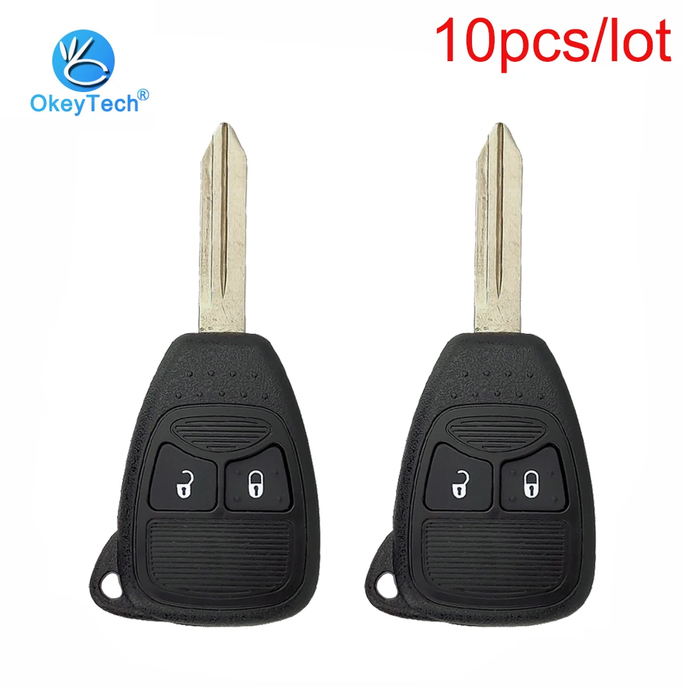 OkeyTech 10pcs/lot for Chrysler Pacifica 300C Dodge Auto Car Key Shell Replacement Cover Case Fob Uncut Blank Blade 2 Button
OkeyTech 10pcs/lot for Chrysler Pacifica 300C Dodge Auto Car Key Shell Replacement Cover Case Fob Uncut Blank Blade 2 Button