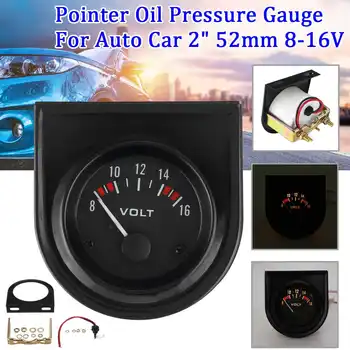 Car Auto Voltage Meter Gauge Voltmeter 8-16V Yellow Light Black & White shell with Instruction 2" 52mm
Car Auto Voltage Meter Gauge Voltmeter 8-16V Yellow Light Black & White shell with Instruction 2" 52mm