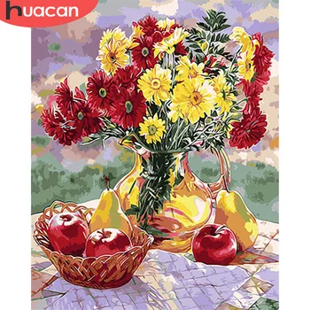 HUACAN DIY Pictures By Number Fruit Kits Painting By Numbers Flower Drawing On Canvas Hand Painted Paintings Gift Home Decor
HUACAN DIY Pictures By Number Fruit Kits Painting By Numbers Flower Drawing On Canvas Hand Painted Paintings Gift Home Decor