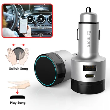 Fast Charging 3.0 Car Charger For Mobile Phone QC3.0 Dual Quick Charger With Gesture Music Control Wireless Bluetooth Connect
Fast Charging 3.0 Car Charger For Mobile Phone QC3.0 Dual Quick Charger With Gesture Music Control Wireless Bluetooth Connect