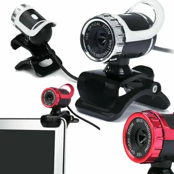 USB 2.0 HD Webcam Camera Web Cam With Microphone For Computer PC Laptop Desktop USB High Definition CMOS Web Cam
USB 2.0 HD Webcam Camera Web Cam With Microphone For Computer PC Laptop Desktop USB High Definition CMOS Web Cam