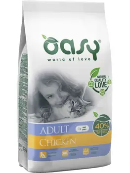 Oasy Dry Cat for cats with курицей-1, 5 kg x 1 PCs
Oasy Dry Cat for cats with курицей-1, 5 kg x 1 PCs