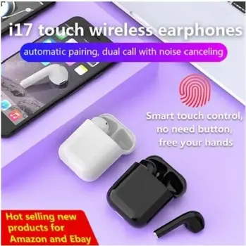 i17 True Wireless Bluetooth Pop Up Earphone For Phone Portable Mini Smart Touch Control HIFI Sound Music TWS Earbuds With Mic
i17 True Wireless Bluetooth Pop Up Earphone For Phone Portable Mini Smart Touch Control HIFI Sound Music TWS Earbuds With Mic