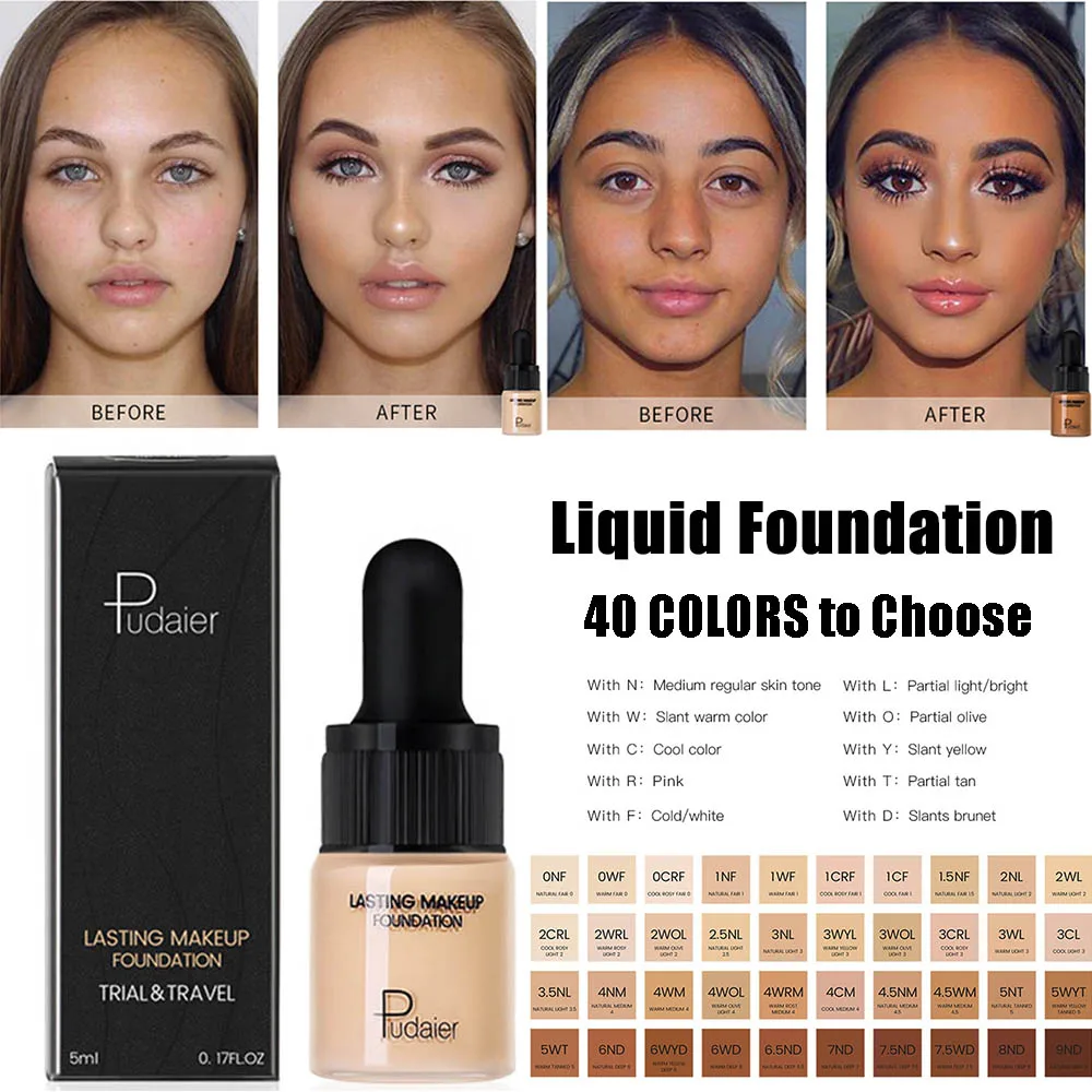 Pudaier Professional Concealing Foundation Makeup Matte Tonal Base Liquid Cosmetics Face Full Coverage Foundation Cream
Pudaier Professional Concealing Foundation Makeup Matte Tonal Base Liquid Cosmetics Face Full Coverage Foundation Cream