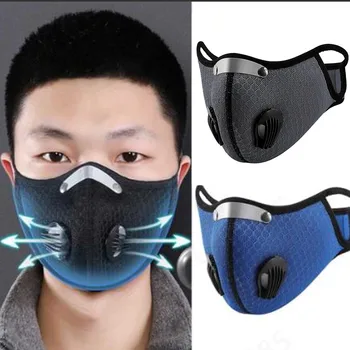 Masque Breathing Valves Mask Cycling Cover PM2.5 Mouth Mask Unisex Face Mask Protection Mask Reusable Dustproof Respirator
Masque Breathing Valves Mask Cycling Cover PM2.5 Mouth Mask Unisex Face Mask Protection Mask Reusable Dustproof Respirator