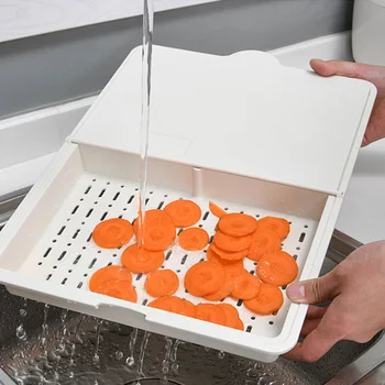 New 3-In-1 Chopping Board Modern Multi-Function Cutting Washing Vegetables Draining Cutting Board LXY9
New 3-In-1 Chopping Board Modern Multi-Function Cutting Washing Vegetables Draining Cutting Board LXY9