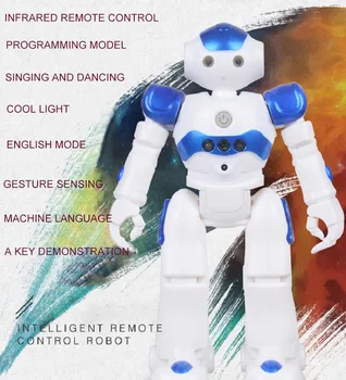 Smart Mini Robot Toy Intelligent Remote Control Dance Action Walk Sing Gesture Sensor Toys for Early Education For Children
Smart Mini Robot Toy Intelligent Remote Control Dance Action Walk Sing Gesture Sensor Toys for Early Education For Children