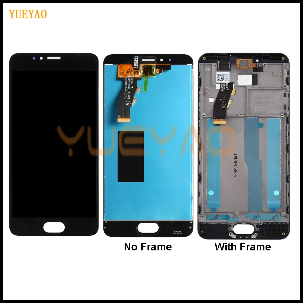 LCD+Frame For Meizu M5S M612H M612M LCD Display Touch Screen Digitizer Assembly For MEILAN 5S Display Replacement
LCD+Frame For Meizu M5S M612H M612M LCD Display Touch Screen Digitizer Assembly For MEILAN 5S Display Replacement