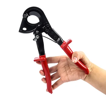 240mm² Ratchet Cable Cutter Ratcheting Wire Cutter Aluminum Cable Cutting Hand Tool Household Practical Tool For Pouch Carrying
240mm² Ratchet Cable Cutter Ratcheting Wire Cutter Aluminum Cable Cutting Hand Tool Household Practical Tool For Pouch Carrying