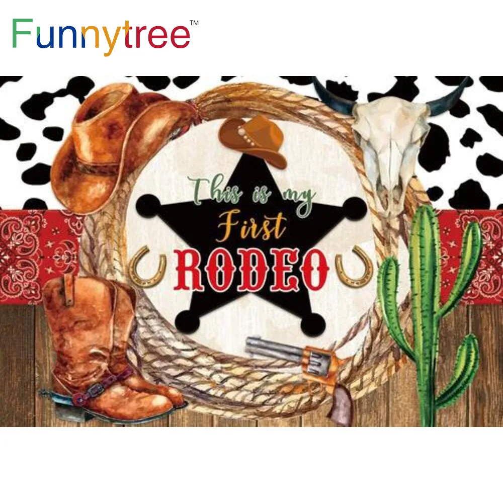 Funnytree My First Rodeo Birthday Party Background 1st Cowboy Baby Shower Wood West Rustic Country Boot Photobooth Backdrop
Funnytree My First Rodeo Birthday Party Background 1st Cowboy Baby Shower Wood West Rustic Country Boot Photobooth Backdrop